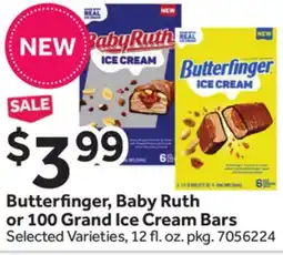 Stop&Shop Butter nger, Baby Ruth or 100 Grand Ice Cream Bars offer