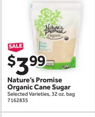 Stop&Shop Nature's Promise Organic Cane Sugar offer