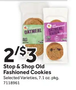 Stop&Shop Stop & Shop Old Fashioned Cookies offer