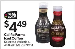 Stop&Shop Califia Farms Iced Coffee offer