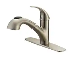 Walmart OakBrook Pacifica One Handle Kitchen Faucet with Pullout Sprayer offer