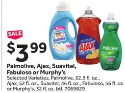 Stop&Shop Palmolive, Ajax, Suavitel, Fabuloso or Murphy's offer