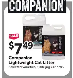 Stop&Shop Companion Lightweight Cat Litter offer