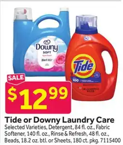 Stop&Shop Tide or Downy Laundry Care offer