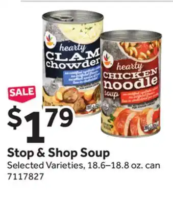 Stop&Shop Stop & Shop Soup offer