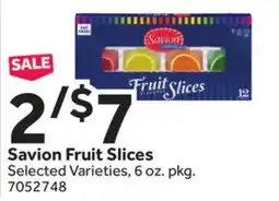 Stop&Shop Savion Fruit Slices offer