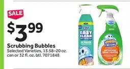 Stop&Shop Scrubbing Bubbles offer