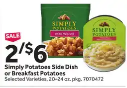 Stop&Shop Simply Potatoes Side Dish or Breakfast Potatoes offer