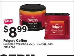 Stop&Shop Folgers Coffee offer