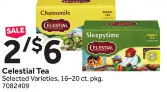 Stop&Shop Celestial Tea offer