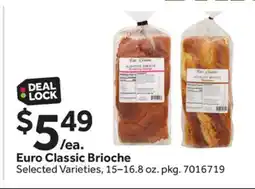 Stop&Shop Euro Classic Brioche offer