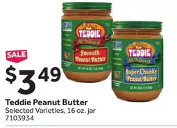 Stop&Shop Teddie Peanut Butter offer