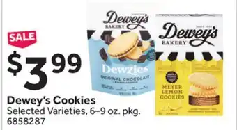 Stop&Shop Dewey's Cookies offer