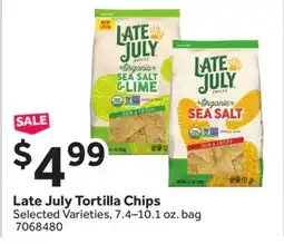 Stop&Shop Late July Tortilla Chips offer