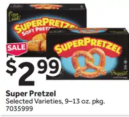 Stop&Shop Super Pretzel offer