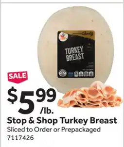 Stop&Shop Stop & Shop Turkey Breast offer