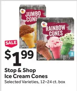 Stop&Shop Stop & Shop Ice Cream Cones offer