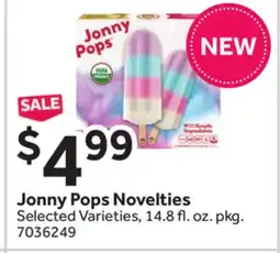 Stop&Shop Jonny Pops Novelties offer