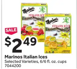 Stop&Shop Marinos Italian Ices offer