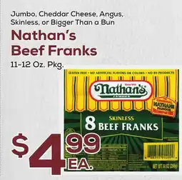 DeCicco & Sons Nathan's Beef Franks offer