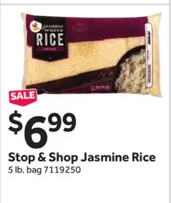 Stop&Shop Stop & Shop Jasmine Rice offer