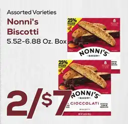 DeCicco & Sons Nonni's Biscotti offer