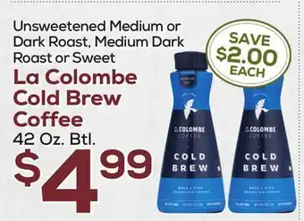 DeCicco & Sons La Colombe Cold Brew Coffee offer