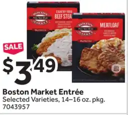 Stop&Shop Boston Market Entrée offer