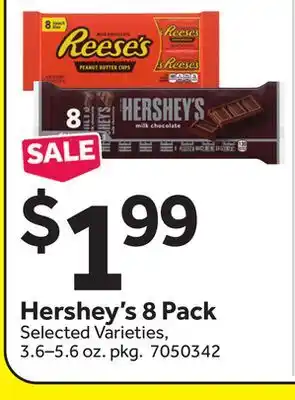 Stop&Shop Hershey's 8 Pack offer