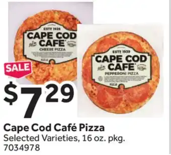 Stop&Shop Cape Cod Café Pizza offer