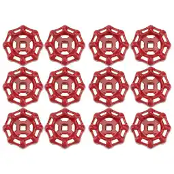 Walmart 12 Pcs Red Decor Gate Valve Handle Precision Production Handles offer