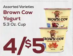 DeCicco & Sons Brown Cow Yogurt offer