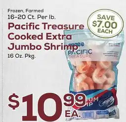 DeCicco & Sons Pacific Treasure Cooked Extra Jumbo Shrimp offer