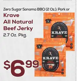 DeCicco & Sons Krave All Natural Beef Jerky offer