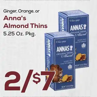 DeCicco & Sons Anna's Almond Thins offer