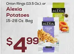 DeCicco & Sons Alexia Potatoes offer