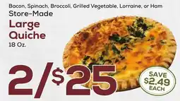 DeCicco & Sons Large Quiche offer