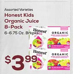 DeCicco & Sons Honest Kids Organic Juice 8-Pack offer