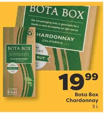 Weis Markets Bota Box Chardonnay offer