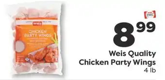 Weis Markets Weis Quality Chicken Party Wings offer