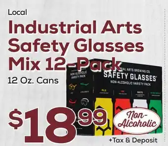 DeCicco & Sons Local Industrial Arts Safety Glasses Mix 12-Pack offer