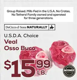 DeCicco & Sons Veal Osso Buco offer