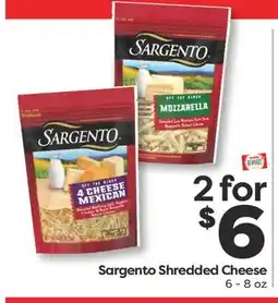 Weis Markets Sargento Shredded Cheese offer