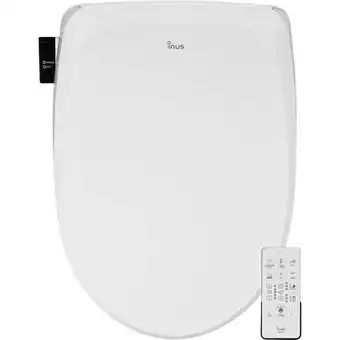 Walmart Inus R32 Elongated Heated Electric Bidet Toilet Seat, White offer