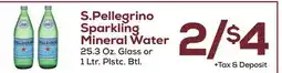 DeCicco & Sons S. Pellegrino Sparkling Mineral Water offer