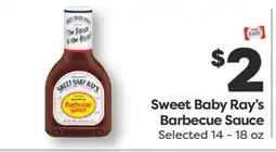 Weis Markets Sweet Baby Ray's Barbecue Sauce offer