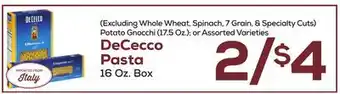 DeCicco & Sons DeCecco Pasta offer