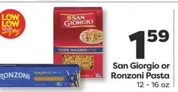 Weis Markets San Giorgio or Ronzoni Pasta offer