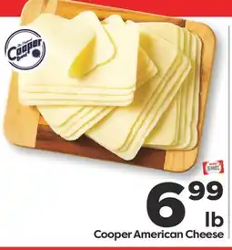 Weis Markets Cooper American Cheese offer