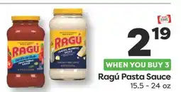 Weis Markets Ragú Pasta Sauce offer